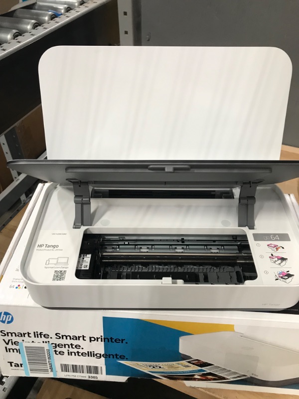 Photo 3 of HP - Tango Wireless Instant Ink Ready Inkjet Printer - Wisp Gray