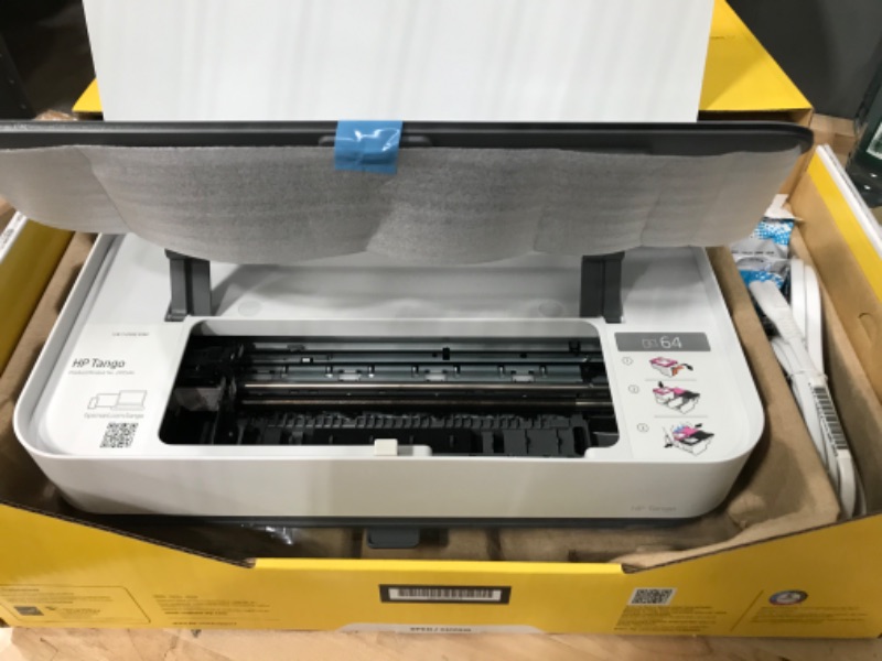 Photo 2 of HP - Tango Wireless Instant Ink Ready Inkjet Printer - Wisp Gray