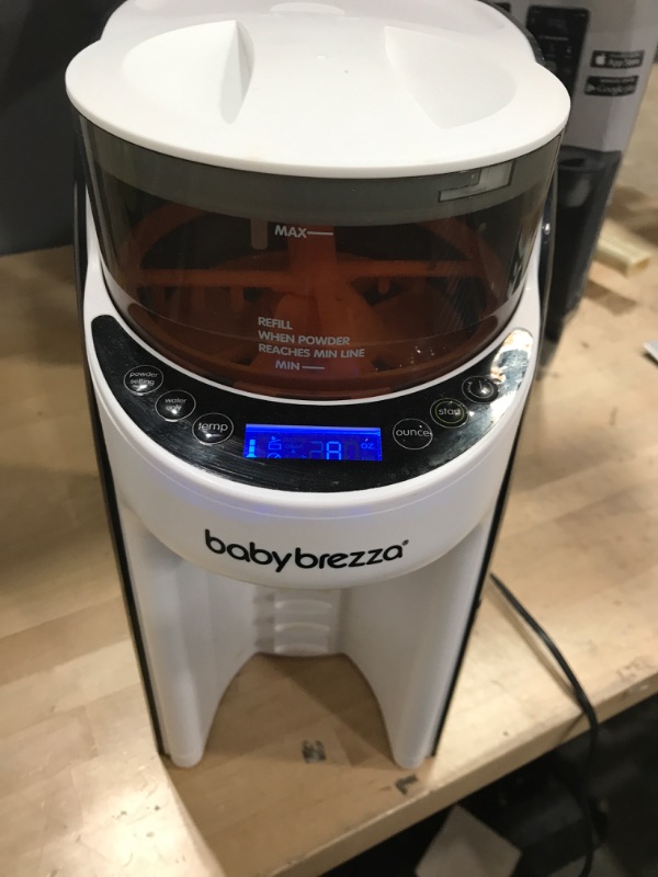 Photo 2 of Baby Brezza Formula Pro Mini Baby Formula Maker – Small Baby Formula Mixer Machine Fits Small Spaces and is Portable for Travel– Bottle Makers Makes The Perfect Bottle for Your Infant On The Go Advanced, WiFi