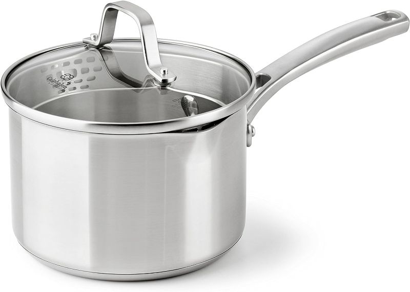 Photo 1 of (3 pans)
Calphalon Classic Stainless Steel Cookware, Sauce Pan, 2 1/2-quart
