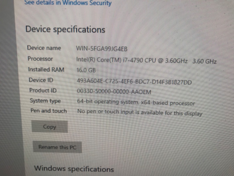 Photo 4 of DELL Optiplex 9020 SFF High Performance Desktop Computer, Intel Core i7-4790 up to 4.0GHz, 16GB RAM, 480GB SSD, Windows 10 Pro