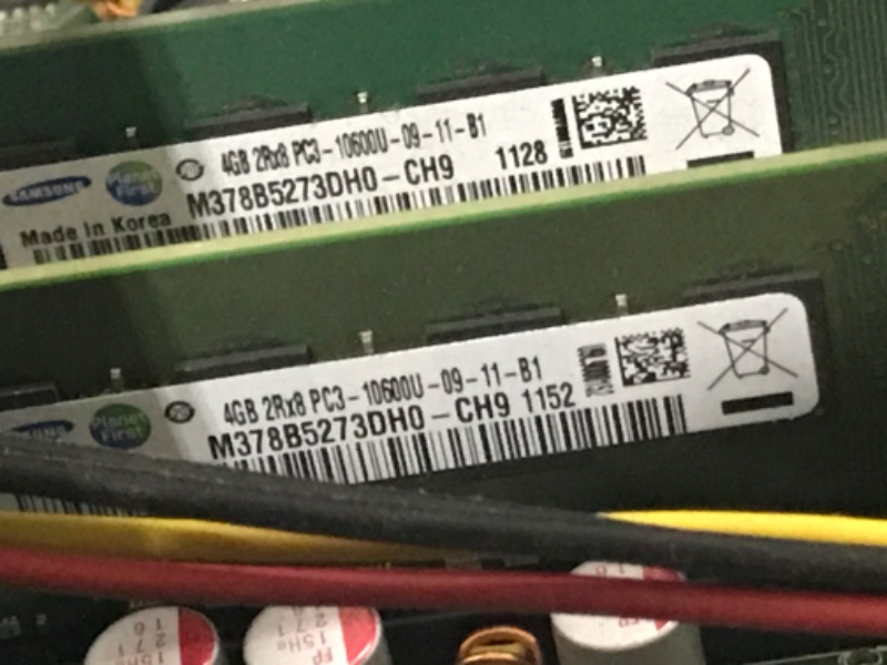 Photo 6 of PARTS ONLY DID NOT DISPLAY ANYTHING ONLY TURNED ON 
HP Compaq 6200 Pro SFF Desktop PC - Intel Core i5 3.1GHz 8GB 500GB DVD Windows 10 Pro