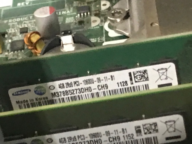 Photo 7 of PARTS ONLY DID NOT DISPLAY ANYTHING ONLY TURNED ON 
HP Compaq 6200 Pro SFF Desktop PC - Intel Core i5 3.1GHz 8GB 500GB DVD Windows 10 Pro