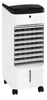 Photo 1 of 24" Evaporative Air Cooler & Mini Portable Air Conditioner, Personal AC Cooling Fan for Room Office Camping, Mini Portable Air Conditioner Ice Cubes