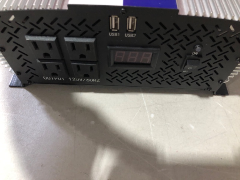 Photo 4 of OMMFARL 5000W Power Inverter 12V to 110V, Modified Sine Wave Car Inverter, Truck Power Inverter