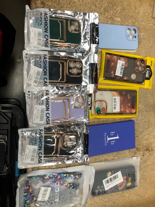 Photo 1 of 10 PIECE ASSORTED PHONE CASE BUNDLE 
