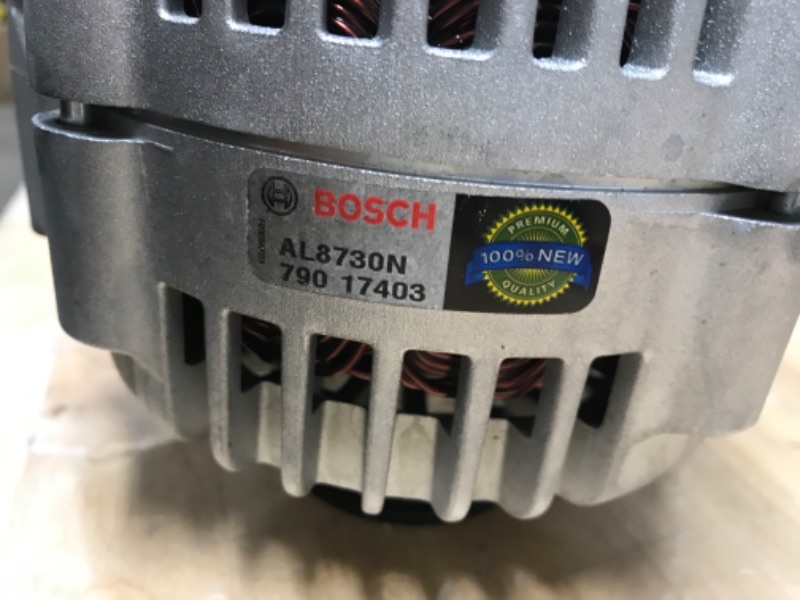 Photo 3 of Bosch Automotive AL8730N 100% New Alternator Select 99-04 Chevrolet Astro,Avalanche 1500/2500,C3500,Silverado 1500/2500/3500,Suburban,Tahoe;GMC Safari,Sierra 1500/2500/3500,Yukon,Yukon XL 1500/2500