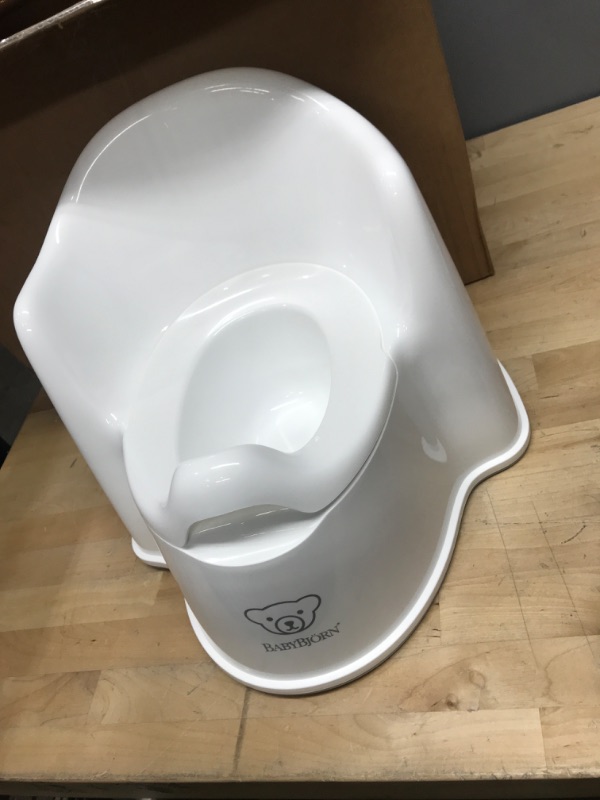 Photo 2 of BabyBjörn Potty Chair, White/Grey