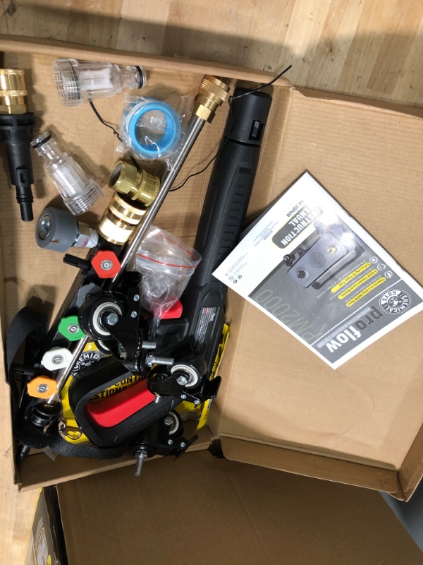 Photo 1 of Chemical Guys EQP_312PW 3-Piece Mega Foaming Car Wash Kit Including Honeydew Snow Foam (1 Gallon), TORQ Max Foam 8 Foam Cannon and EQP408 ProFlow Performance Electric Pressure Washer Pressure Washer + EQP_312 Kit