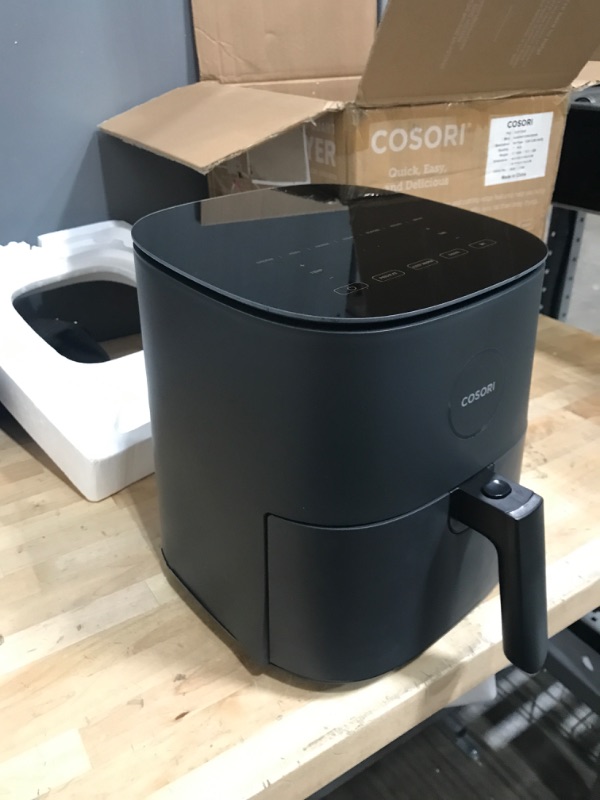 Photo 2 of ****FOR PARTS ONLY - DAMAGED***
COSORI Air Fryer, 5 QT, 9-in-1 Airfryer 