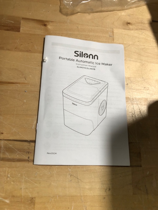 Photo 1 of countertop icemaker slim01b