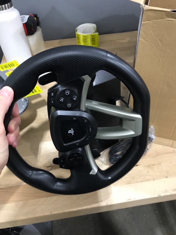 Photo 1 of HORI Racing Wheel Apex for Playstation 5, PlayStation 4 and PC - Officially Licensed by Sony - Compatible with Gran Turismo 7