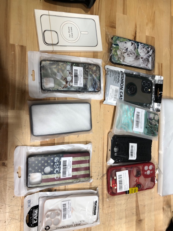 Photo 1 of 10 ASSORTED PHONE CASES