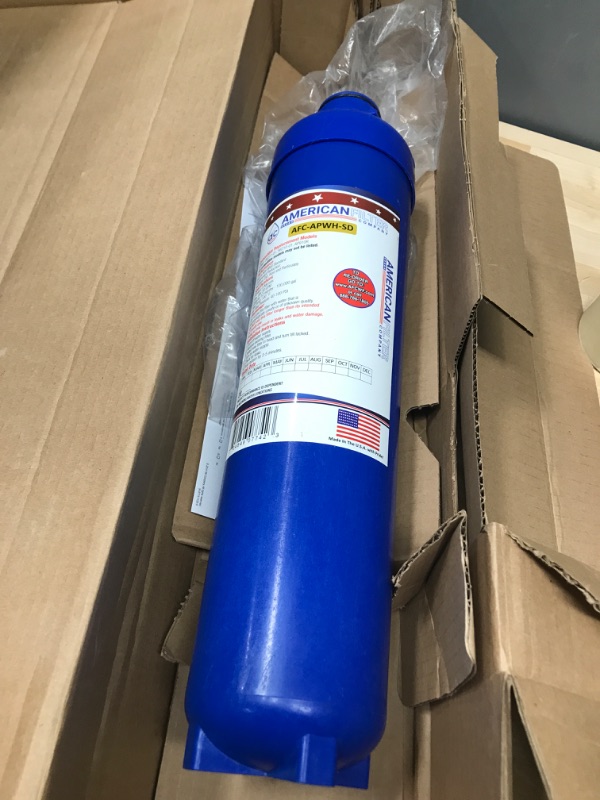 Photo 2 of 3M Aqua-Pure Whole House Sanitary Quick Change Replacement Water Filter AP917HD-S, For Aqua-Pure System AP904, Reduces Sediment, Chlorine Taste and Odor, and Scale Replacement Cartridge Water Filter