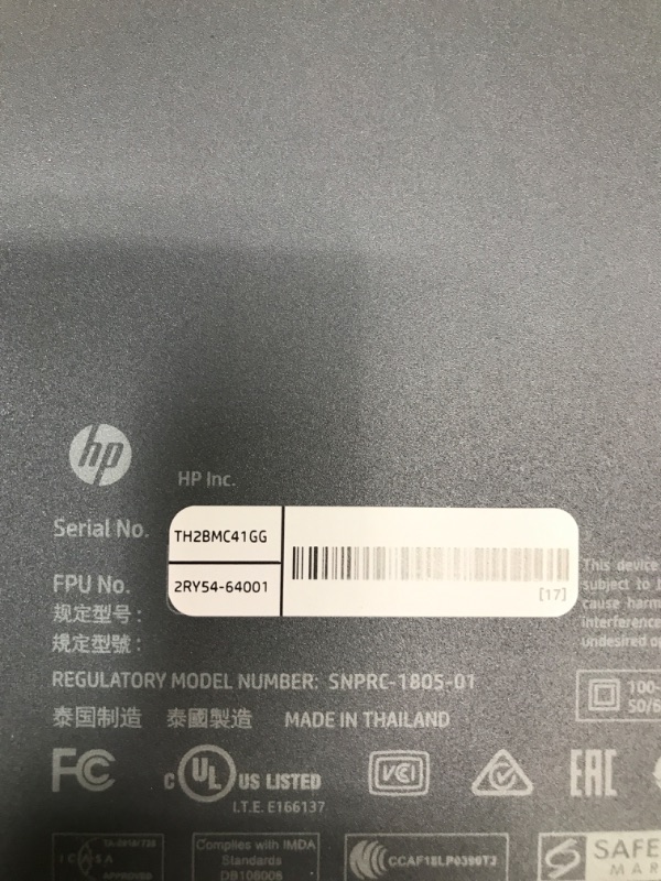 Photo 4 of HP - Tango Wireless Instant Ink Ready Inkjet Printer - Wisp Gray