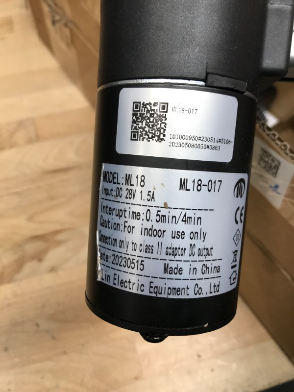 Photo 3 of Mulin Power Recliner Motor Replacement with Cord Model ML8-174 Linear Actuator for Sofa Lift Chair Couch Massage Seat Bed Same as ML8-001 & ML18-017 & ML18-034