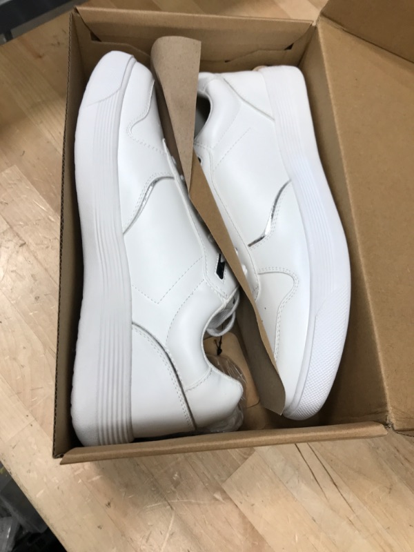 Photo 2 of Vepose Women's Full White Sneakers Shoes Walking Casual Shoes Size 10(CZR8001 White 10)