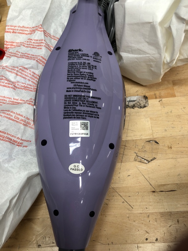 Photo 1 of *INCOMPLETE* Shark S3504AMZ Steam Pocket Mop Hard Floor Cleaner, 1 Rectangle Head, 1 Triangle Mop Head, Easy maneuvering, Quick Drying, Soft-Grip Handle, Powerful