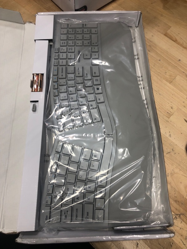 Photo 2 of Kensington Pro Fit Ergonomic Wireless Keyboard - Grey (K75402US)