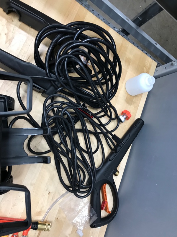 Photo 1 of *MISSING PIECES* *USED* PowRyte Electric Pressure Washer, 5 Different Pressure Tips, Power Washer, 4000 PSI 2.6 GPM