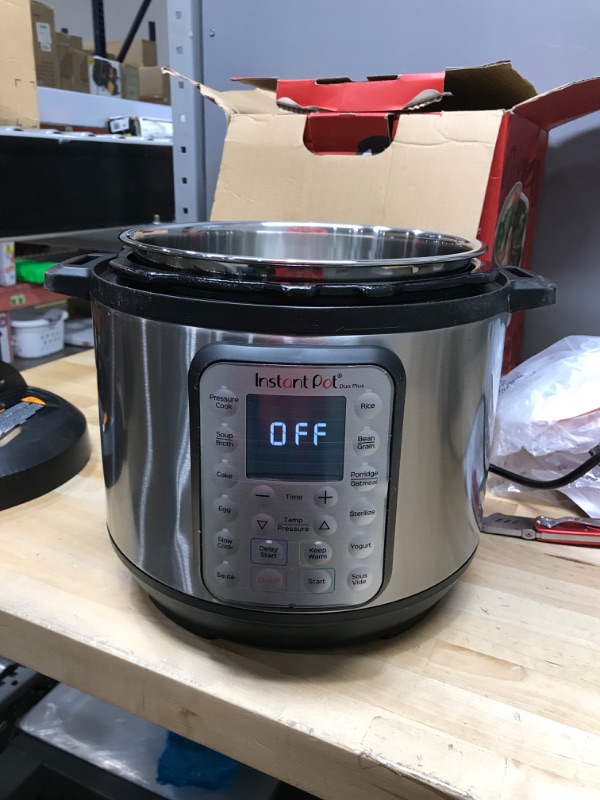 Photo 1 of 
Instant Pot Duo 7-in-1 Electric Pressure Cooker, Slow Cooker, Rice Cooker, Steamer, Sauté, Yogurt Maker, Warmer & Sterilizer, 