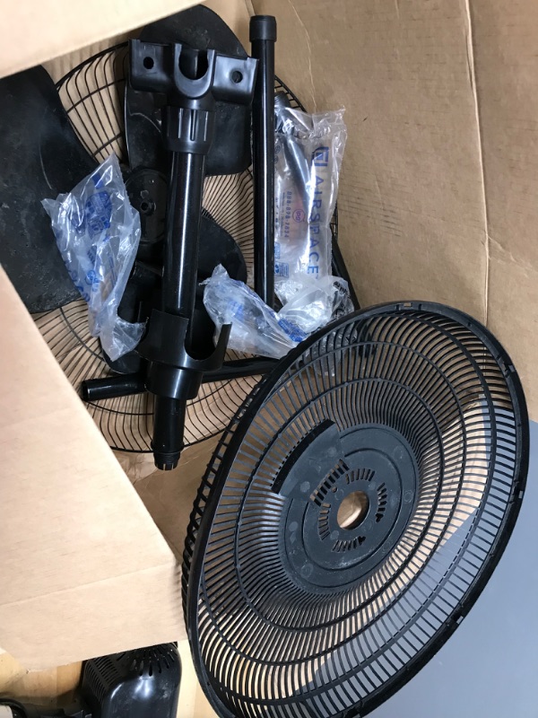 Photo 2 of 
Comfort Zone CZST161BTEBK 16” Oscillating Pedestal Fan, 3-speed Options, 90-Degree Oscillating Head, Adjustable Height and Tilt, Powerful Air Flow, Black
Color:Black