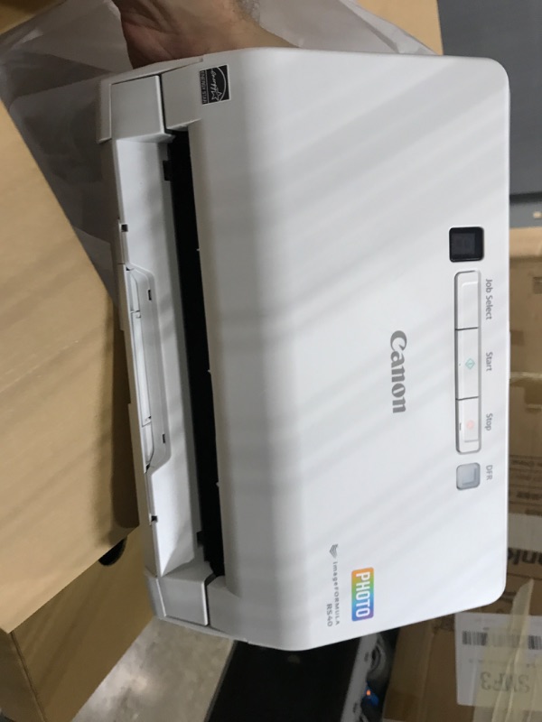 Photo 3 of Canon imageFORMULA RS40 Photo and Document Scanner, with Auto Document Feeder | Windows and Mac | Scans Photos - Vibrant Color - USB Interface - 1200 DPI - High Speed - Easy Setup