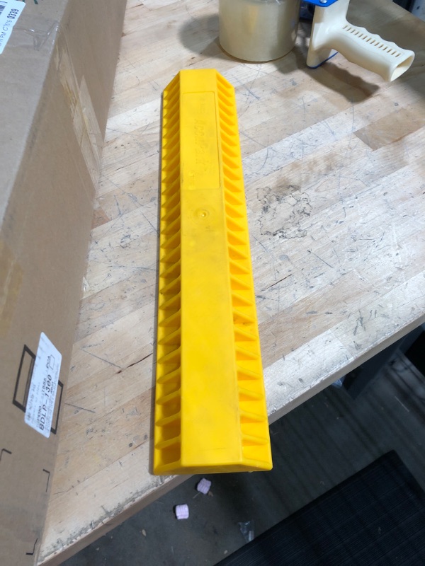 Photo 2 of Camco AccuPark Vehicle Parking Aid | Provides A Parking Stopping Point For Your Garage | Yellow (44442) AccuPark Strip