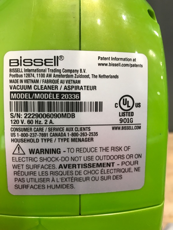 Photo 2 of ***NEW ***TESTED*** FUNCTIONAL***

Bissell 20336 Featherweight Stick Lightweight Bagless Vacuum, Lime