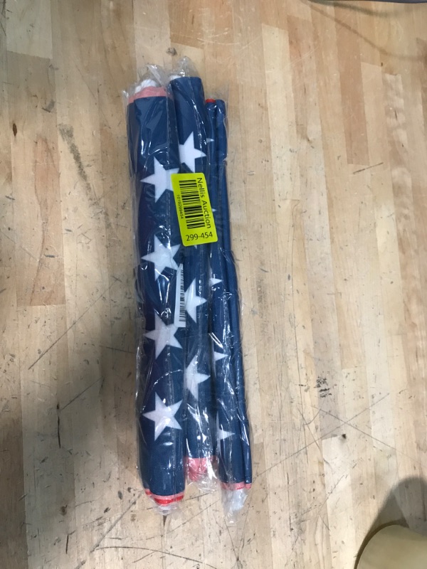 Photo 2 of *****3 PACK SET BUNDLE***

4th of July Decorations - Hanging American Flag Banners Stars and Stripes Porch Sign - Patriotic Decor Party Supplies for July Fourth Memorial Day Independence Day Veterans Day Hanging Banner - Red White Blue Multi