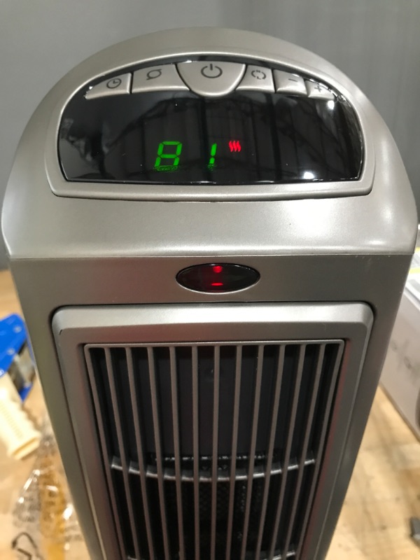 Photo 3 of ****USED TESTED*****
Lasko 5538 Ceramic Tower Heater with Remote Control