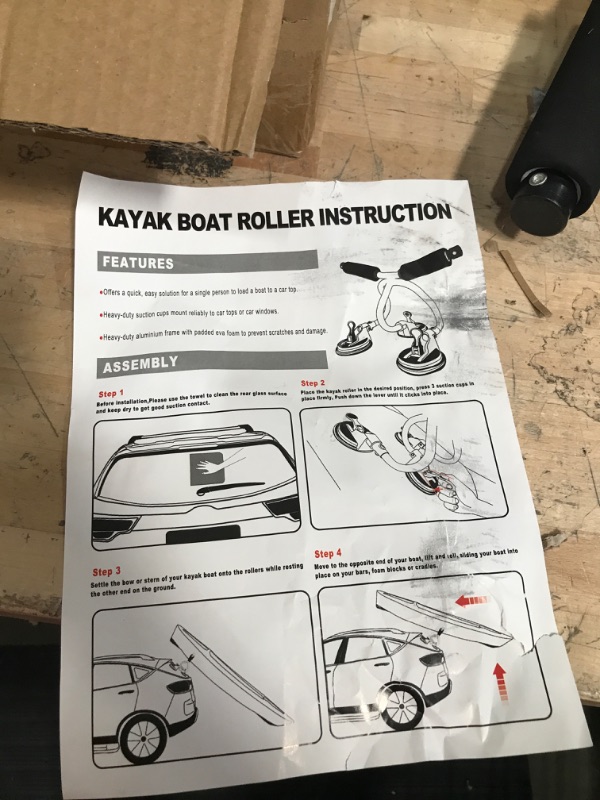 Photo 2 of ***USED****
KAYAK BOAT ROLLER