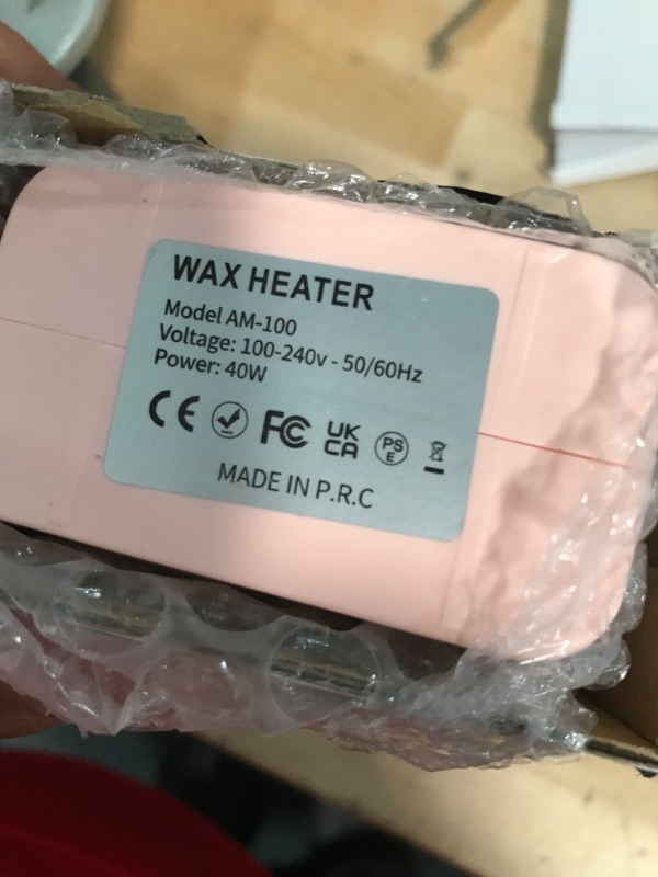 Photo 5 of ***BUNDLE NEW****

Portable Wax Warmer for Hair Removal, LIARTY Electric Depilatory Roll On Wax Heater Home Waxing Kit for Travel, At-home Waxing, SPA (Dark Pink) +
PICKBEAU 3 in 1 Leather Keychain for Men Women, Carabiner Key Ring Clip Car Key