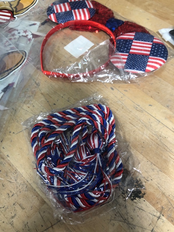 Photo 5 of *****4 TH OF JULY BUNDLE**** SEE PHOTOS*****
4th of July Iron on Transfer Stickers,Independence Day Iron on Patch for Clothes 4th of July Heat Transfer Stickers for Clothing Decorative Appliques for Clothes Transfer Printing + Graduation Honor Cords Red B