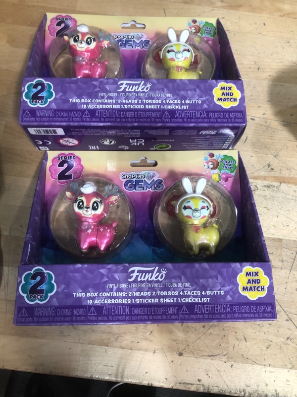 Photo 2 of ****NEW **** 2 PACK*** 4 TOYS TOTAL BUNDLE****
 
Snapsies: W3 Gems-2PK(Easter)Blush&Pinky