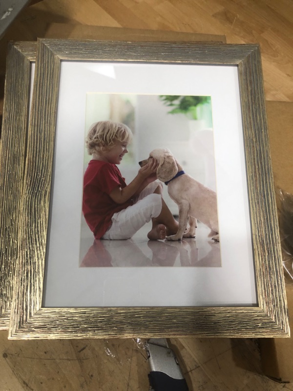 Photo 1 of ***NEW***
DDAOTY 8.5 X11 GOLD PICTURE FRAME WOOD 2 FRAMES