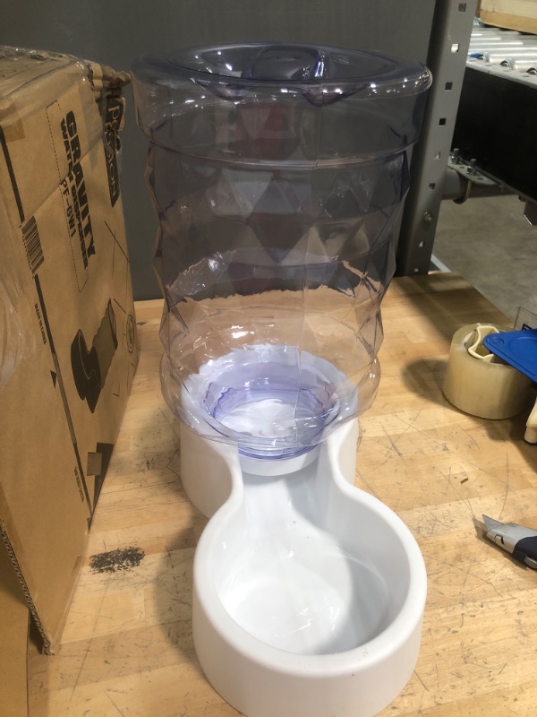 Photo 2 of ****DAMAGED DENTED WATER FEEDER****
PetFusion H2O Gravity Pet Water Dispenser. Durable 2.5 Gallon Water Feeder. Automatic Water Station for Cats & Small, Medium, & Large Dogs