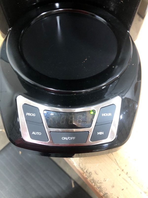 Photo 3 of **NEW TESTED***
Black+Decker CM1160B 12-Cup Programmable Coffee Maker, Black/Stainless Steel