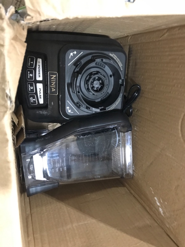 Photo 1 of (PARTS ONLY)Ninja BL770 Mega Kitchen System, 1500W, 4 Functions for Smoothies, Processing, Dough, Drinks & More, with 72-oz.* Blender Pitcher, 64-oz. Processor Bowl, (2) 16-oz. To-Go Cups & (2) Lids, Black BL770 Black