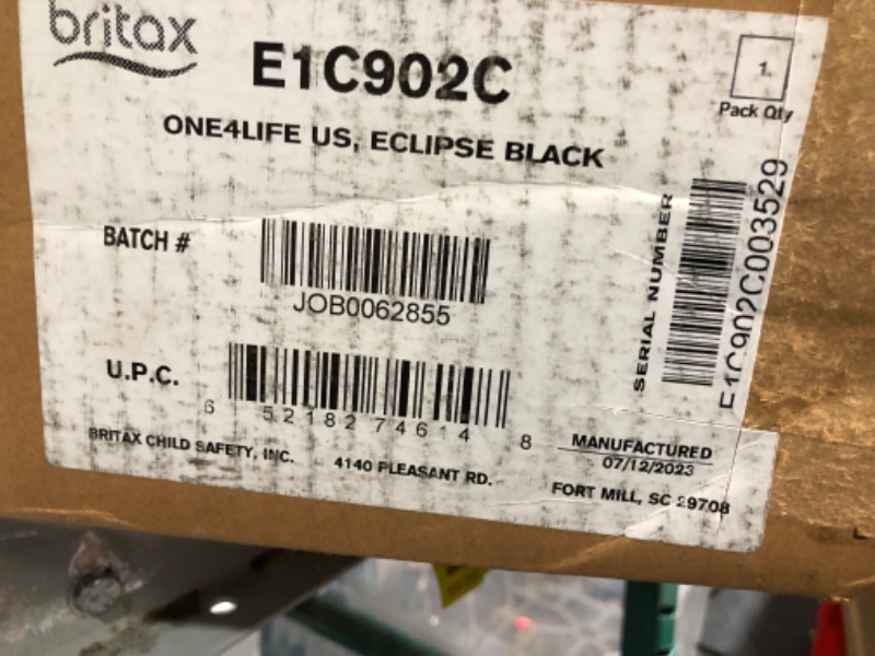 Photo 1 of Britax One4Life ClickTight All-in-One Car Seat, Eclipse Black