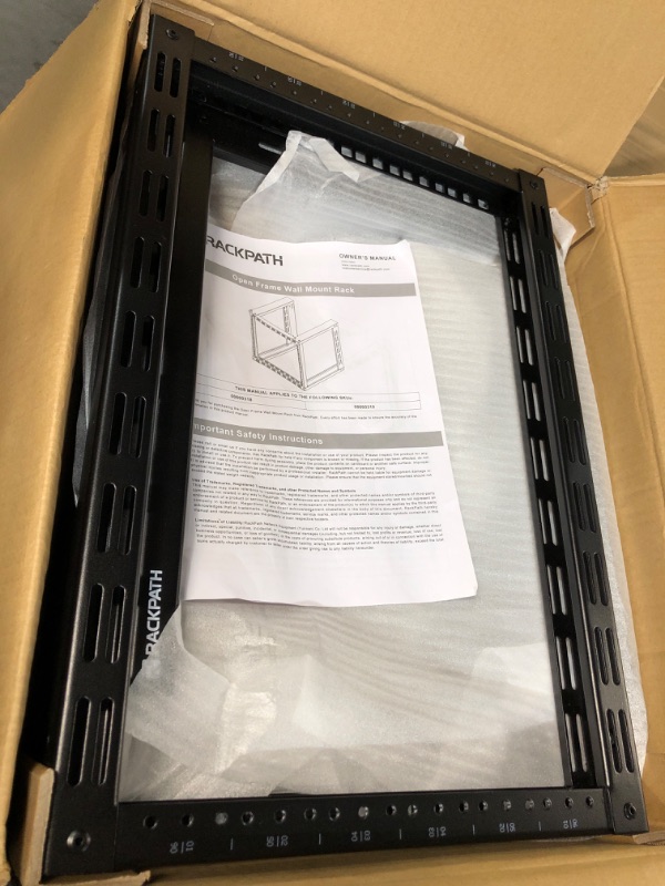 Photo 1 of RackPath 6U Wall Mount Rack