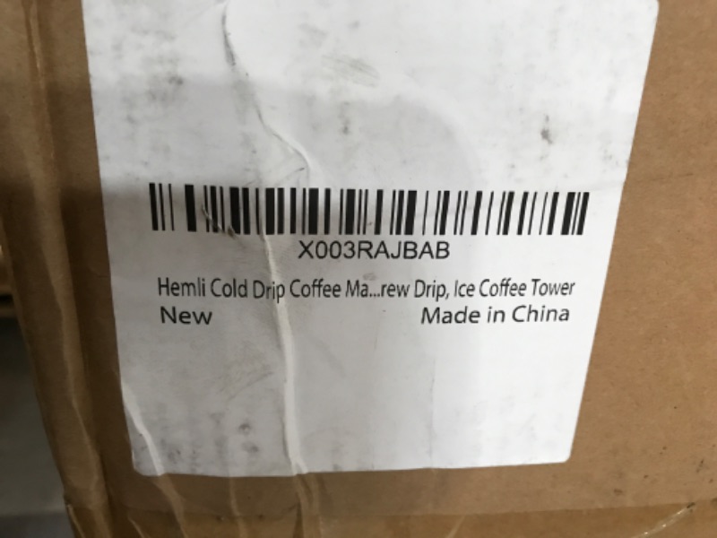 Photo 1 of ***Parts Only**Hemli Cold Drip Coffee Maker,