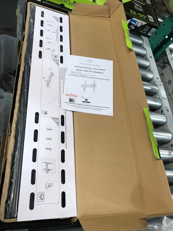 Photo 1 of Member's Mark Tilting TV Wall Mount with Leveling Design for 32-90 inch TVs