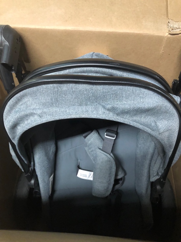 Photo 1 of ***NOT FUNCTIONAL - FOR PARTS - DAMAGED HINGES***
NFANS Baby Stroller for Newborn, 2 in 1 High Landscape Convertible, GREY