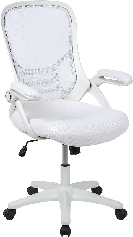 Photo 1 of Swivel Office Chair with Adjustable Lumbar Support