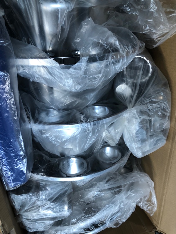 Photo 1 of HQALTY 33mm Axle Cover Chrome Dome Combo Kit Thread-On Lug Nut Covers with 2 Front 