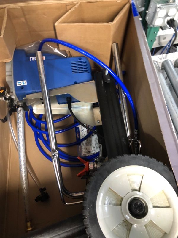 Photo 2 of ***Parts Only***Graco Magnum 262805 X7 Cart Airless Paint Sprayer, Gray Magnum X7 Airless Paint Sprayer