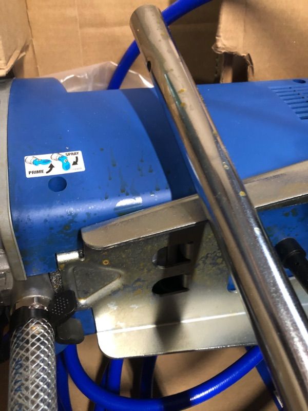 Photo 5 of ***Parts Only***Graco Magnum 262805 X7 Cart Airless Paint Sprayer, Gray Magnum X7 Airless Paint Sprayer