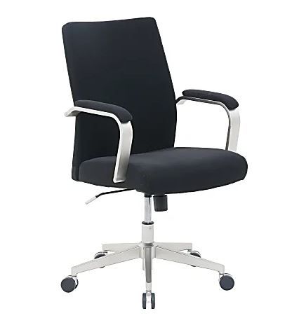 Photo 1 of LOOSE HARDWARE*****MINOR MARKS****Serta® SitTrue™ Devara Faux Leather Mid-Back Manager Chair, Black
