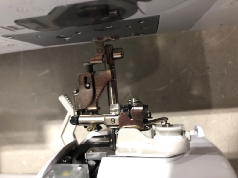 Photo 5 of ***USED - NO POWER CORD INCLUDED - UNABLE TO TEST***PARTS ONLY NON REFUNDABLE 
Brother Embroidery Machine, PE535, 80 Built-in Embroidery Designs, 9 Font Styles, 4" x 4" Embroidery Area